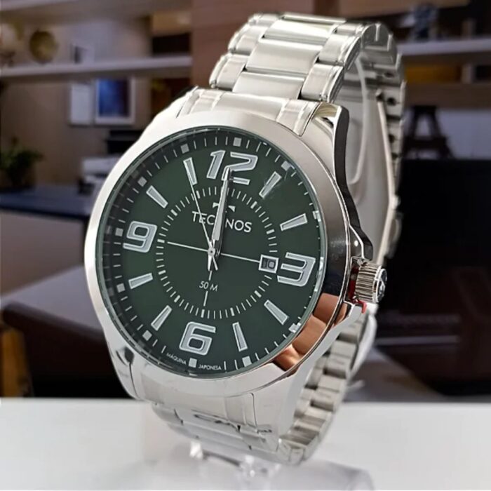 Relógio Technos Masculino Racer Prata - 2115KZZS/1V - Image 4