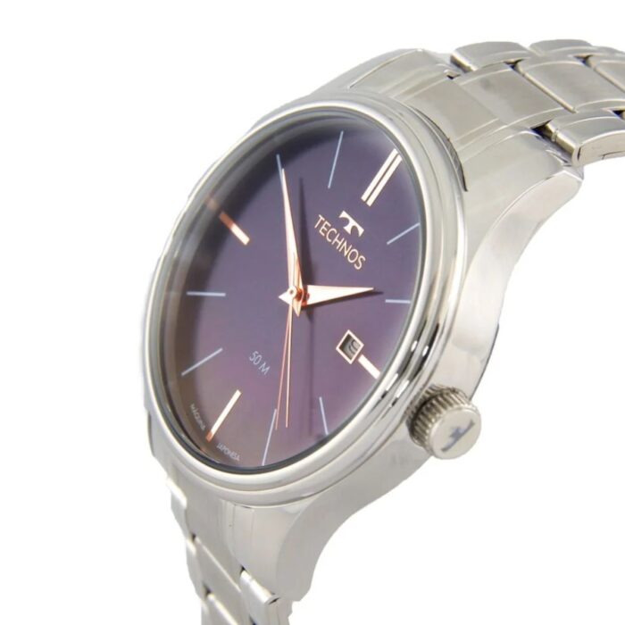 Relógio Technos Masculino Steel Prata - 2115MPM/1K - Image 2