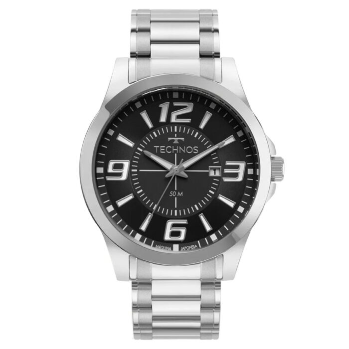 Relógio Technos Masculino Racer Prata - 2115NBH/1P - Image 1