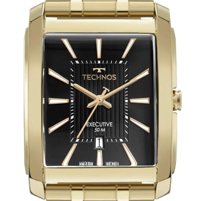 Relógio Technos Masculino Executivo Dourado - 2117LDM/1P - Image 2
