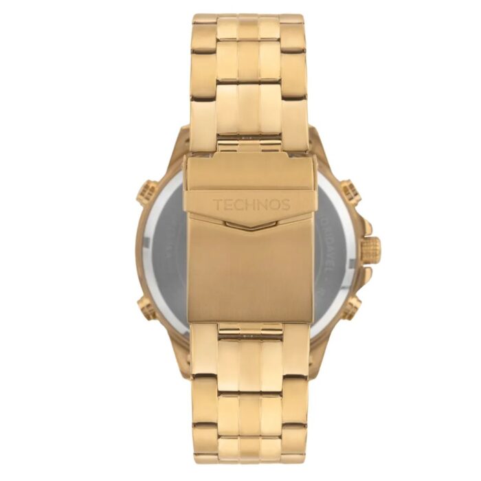 Relógio Technos Masculino Digitech Dourado - BJ4130AA/1P - Image 4