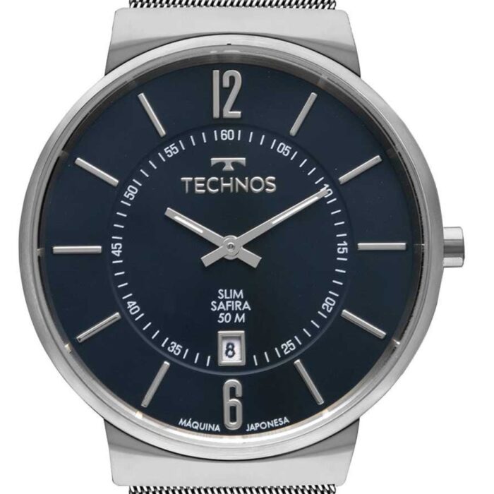 Relógio Technos Masculino Slim Prata - GM17AD/T1A - Image 2