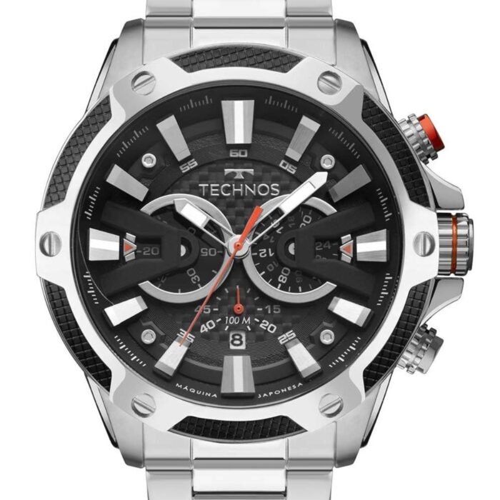 Relógio Technos Masculino Performance Carbon - JS25BCC/1P - Image 3