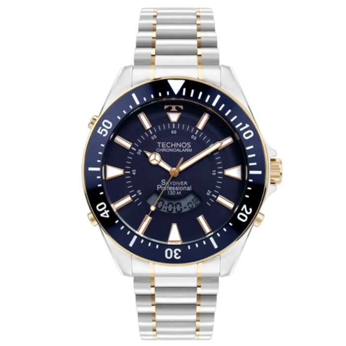Relógio Technos Masculino Skydiver Bicolor - WT2050AIN/1A - Image 1