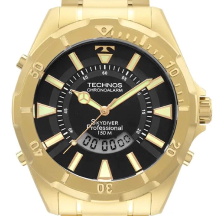 Relógio Technos Skydiver Dourado AnaDigi - WT205FLN/4P - Image 2