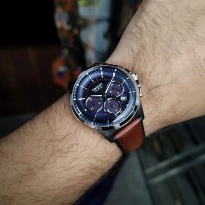 Relógio Orient Masculino Solartech Cronógrafo -MTSCC049 G1MX - Image 5