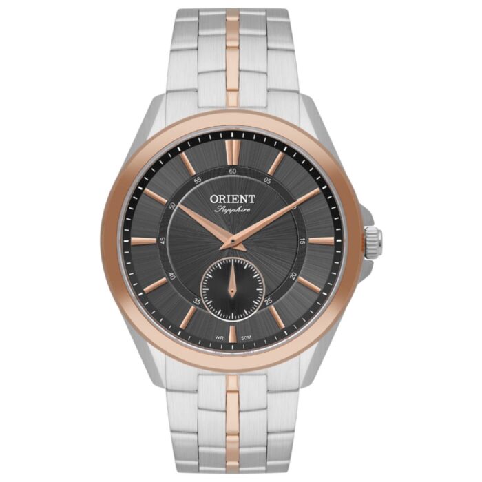 Relógio Orient Masculino Safira Bicolor - MTSS0007 G1SR - Image 1