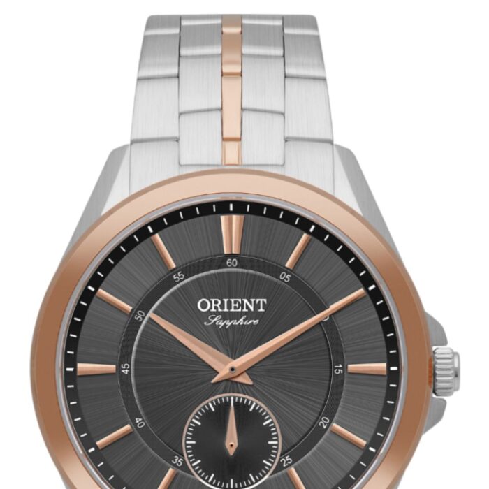 Relógio Orient Masculino Safira Bicolor - MTSS0007 G1SR - Image 3
