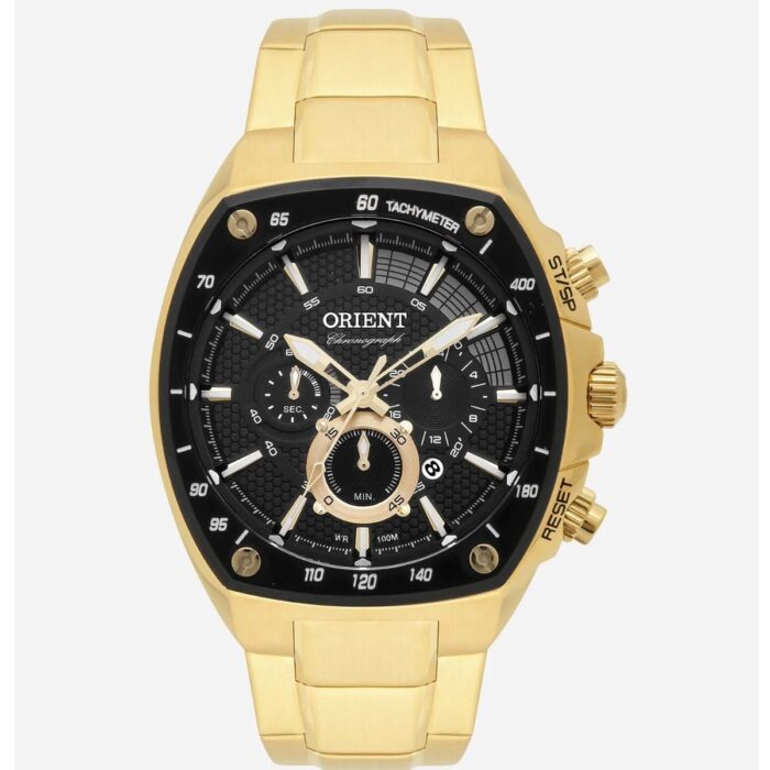 Relógio Orient Masculino Sport Dourado - MGSSC021A P1KX - Image 1