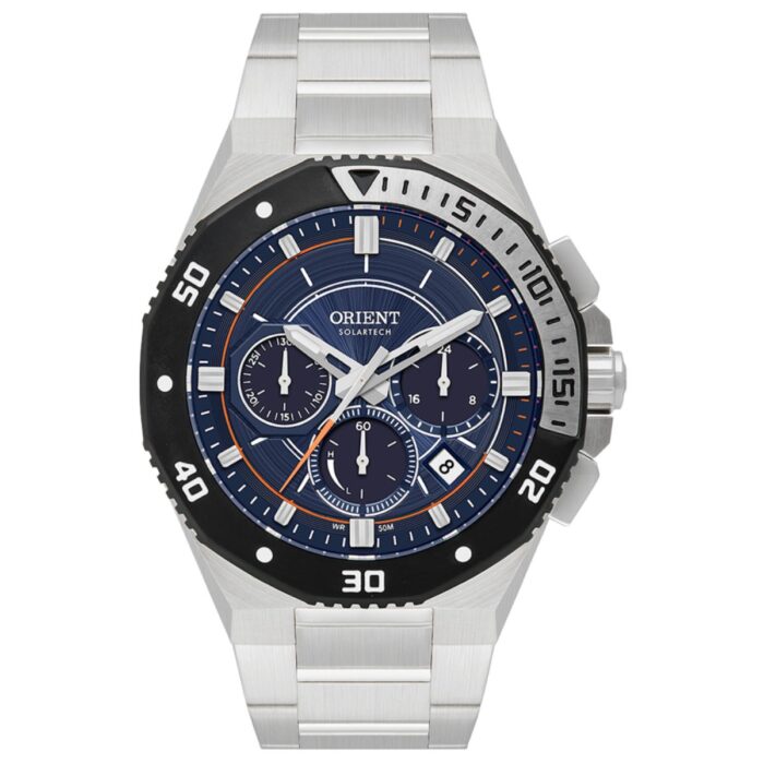 Relógio Orient Masculino Cronógrafo SolarTech -MBSSC277 D1SX - Image 1