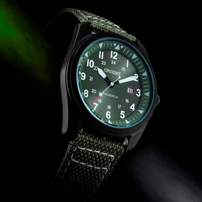 Relógio Orient SolarTech Nylon Verde - MPSN1004 E2EB - Image 2