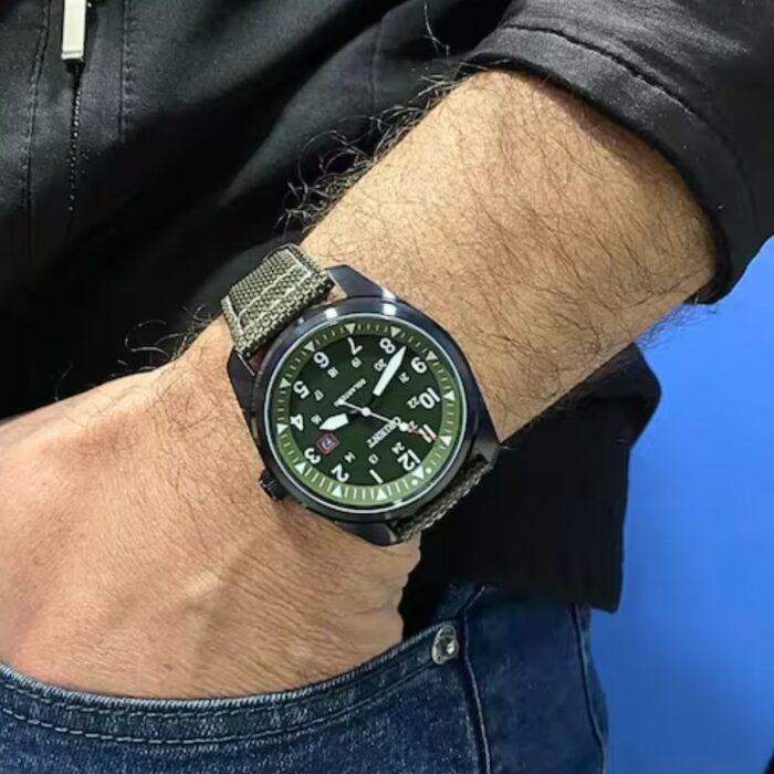 Relógio Orient SolarTech Nylon Verde - MPSN1004 E2EB - Image 5