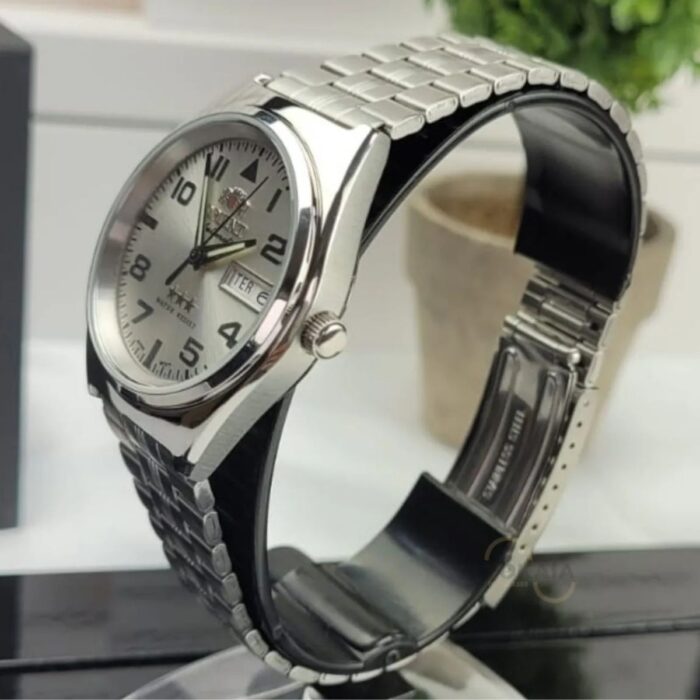 Relógio Orient Masculino Automático Prata - 469SS083NH S2SX - Image 5