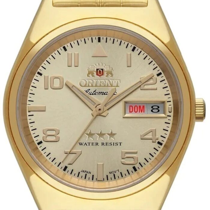 Relógio Orient Masculino Automático Dourado -469GP083NH C2KX - Image 2