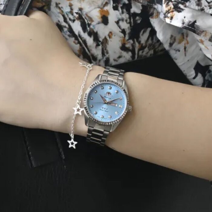 Relógio Orient Feminino Automático Prata - NH6SS007 A1SX - Image 5
