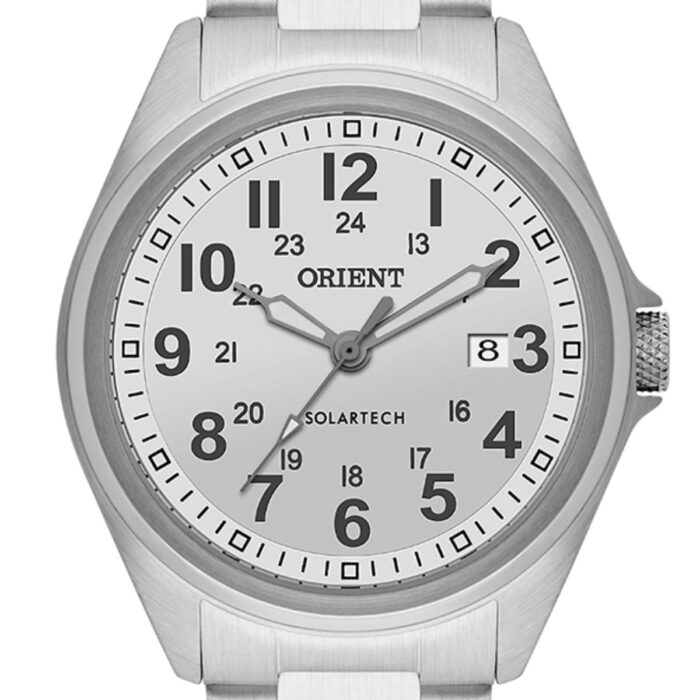 Relógio Orient Masculino SolarTech Prata - MBSS1492 B2SX - Image 2