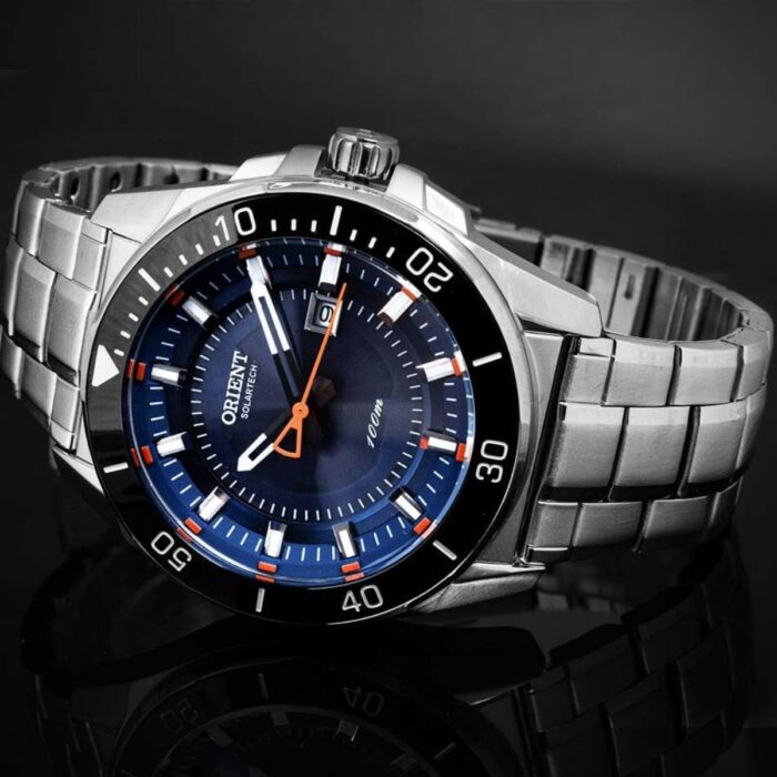 Relógio Orient Masculino SolarTech Prata - MBSS1498 D1SX - Image 2