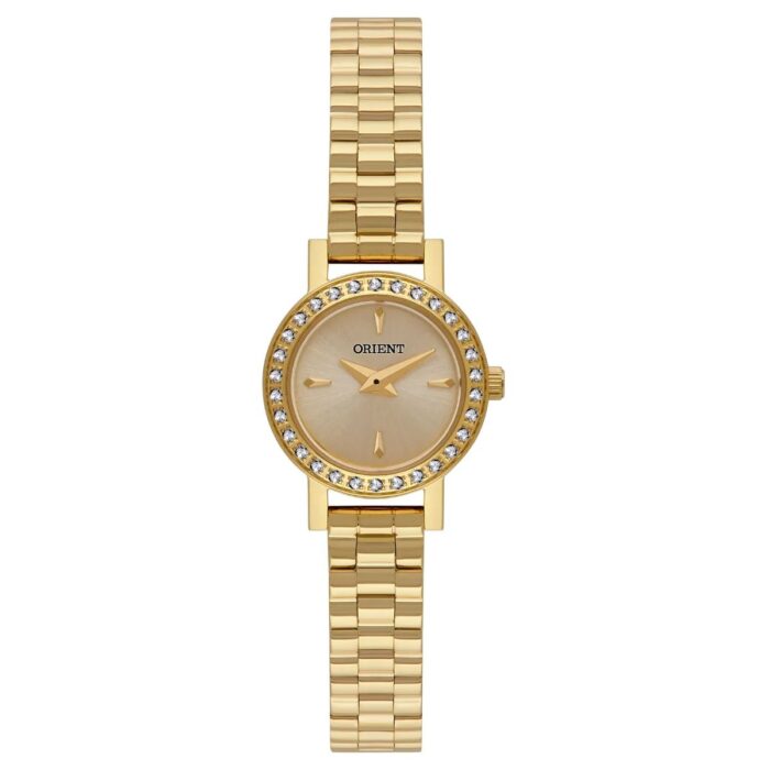 Relógio Orient Feminino Mini Dourado - FGSS0214 C1KX - Image 1