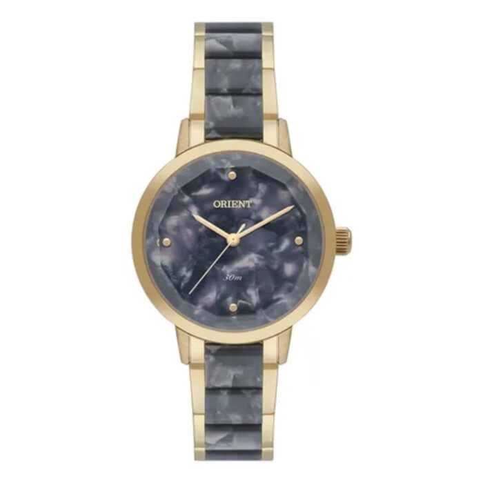 Relógio Orient Feminino Marmorizado Cinza - FTSS0141 G1KG - Image 1