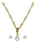 Relógio Lince Kit Feminino Analógico Dourado LRGM022L36 C1KX - Image 3