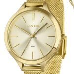 Relógio Lince Kit Feminino Analógico Dourado LRGM022L36 C1KX - Image 2