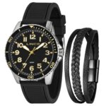 Relógio Lince Kit Masculino Analógico Preto -MRPM008L46 K0AO