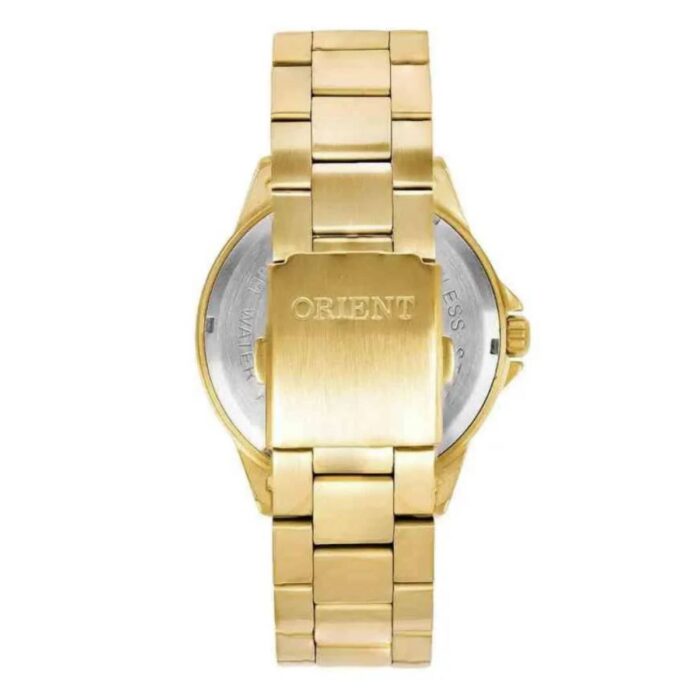 Relógio Orient Masculino Dourado Analógico - MGSS1199 P2KX - Image 3