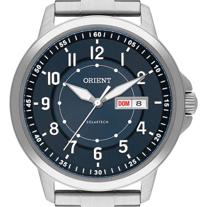 Relógio Orient Masculino Analógico Azul - MBSS1508 D2SX - Image 4