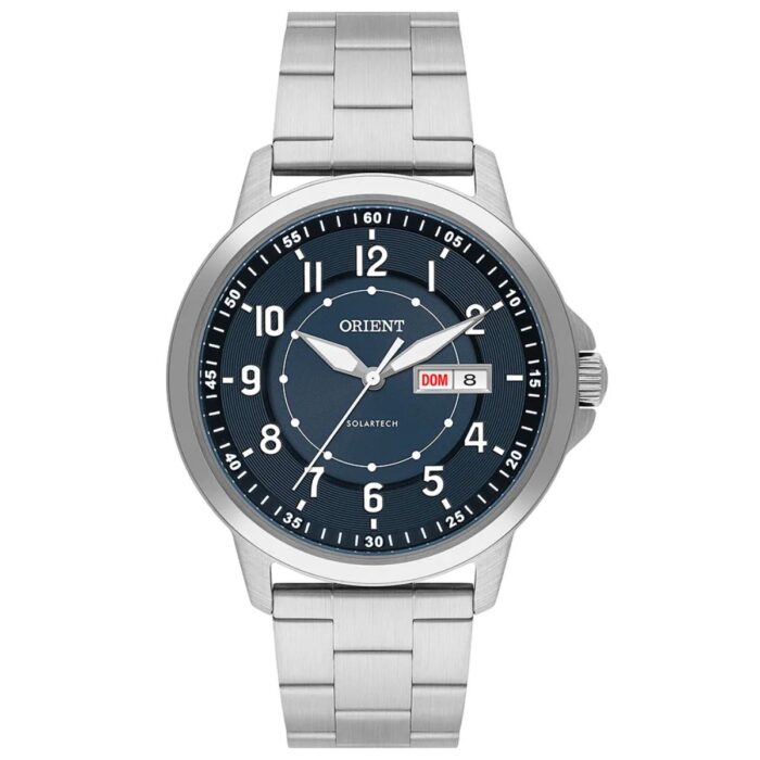 Relógio Orient Masculino Analógico Azul - MBSS1508 D2SX - Image 1