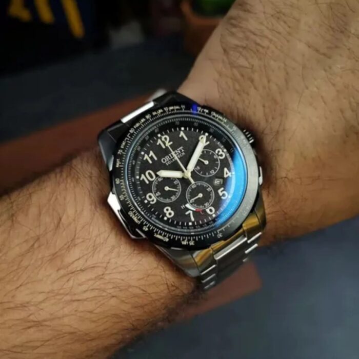 Relógio Orient SolarTech St Elite Air Preto - MBSSC289 P2SX - Image 6