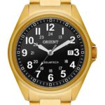 Relógio Orient Masculino SolarTech Dourado - MGSS1285 P2KX - Image 2