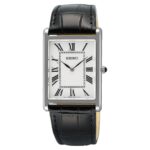 Relógio Seiko Tank Quartz Safira - SWR103B1 B3PX