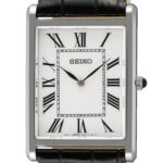 Relógio Seiko Tank Quartz Safira - SWR103B1 B3PX - Image 2