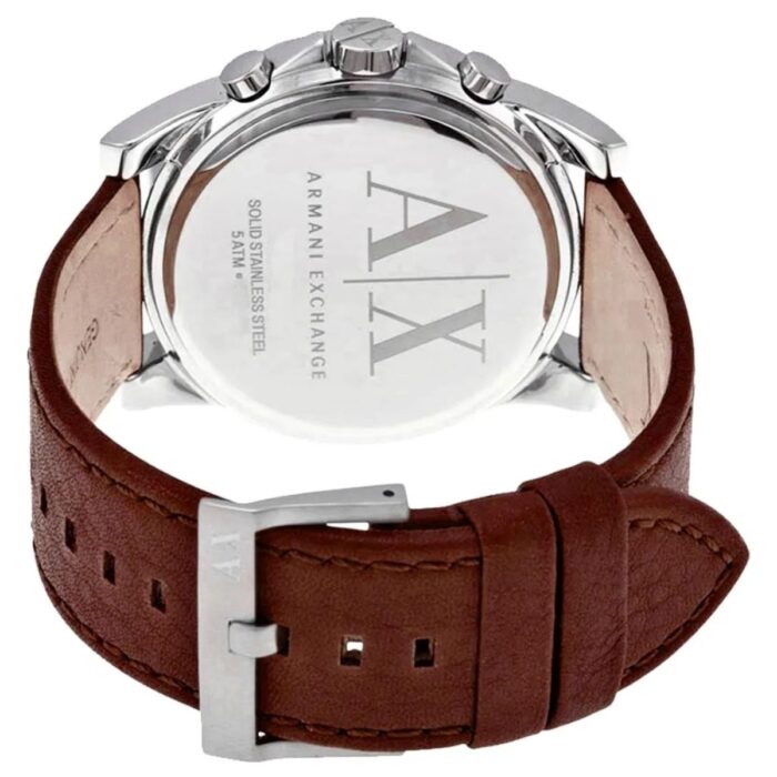 Relógio Armani Exchange A|X Cronógrafo Couro - AX2501B1 D1NX - Image 4