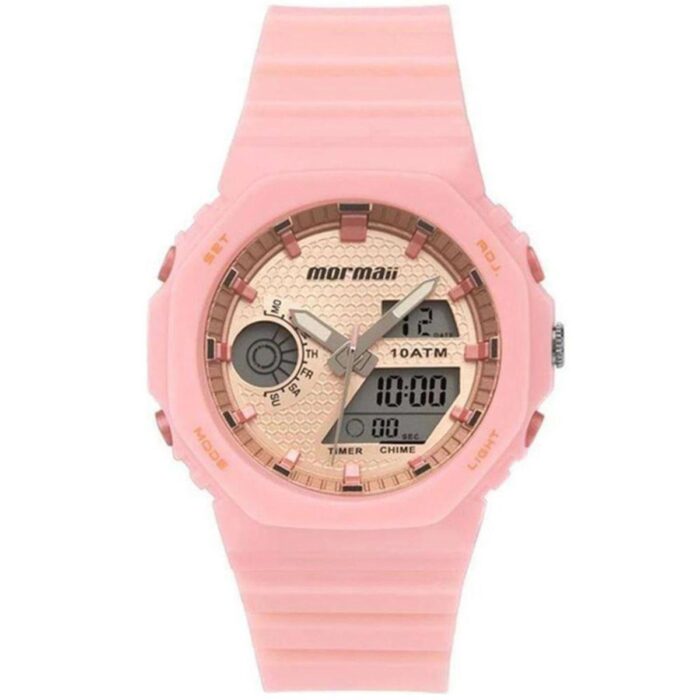 Relógio Mormaii Feminino Sports Rosa - MO12800B/8T - Image 1