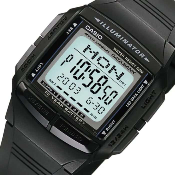 Relógio Casio Vintage Data Bank DB-36-1AVDF - Image 2