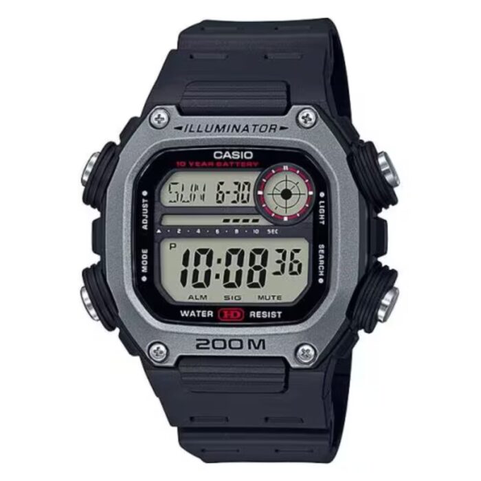 Relógio Casio Masculino Illuminator Digital - DW-291H-1AVDF - Image 1