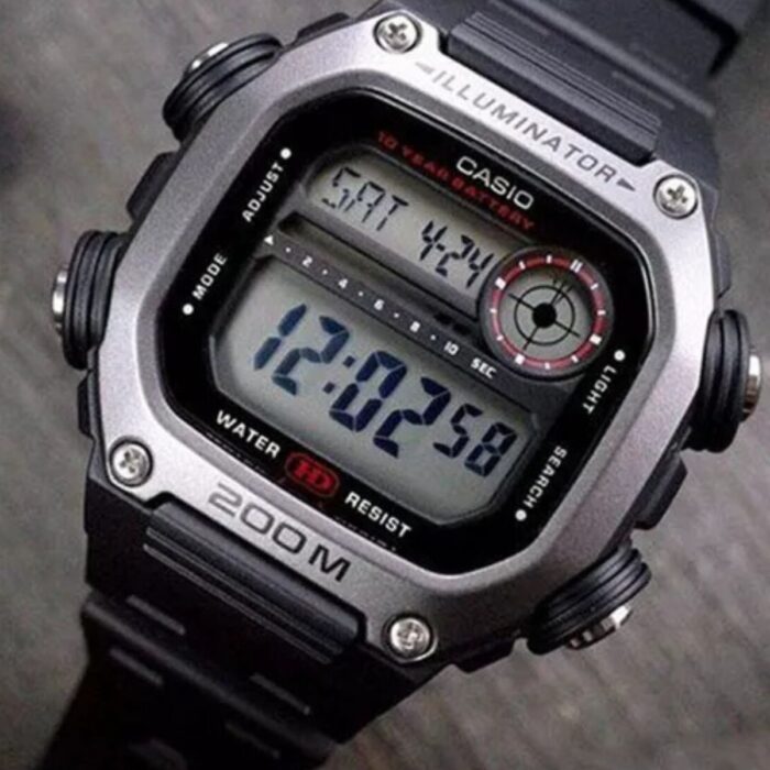 Relógio Casio Masculino Illuminator Digital - DW-291H-1AVDF - Image 2