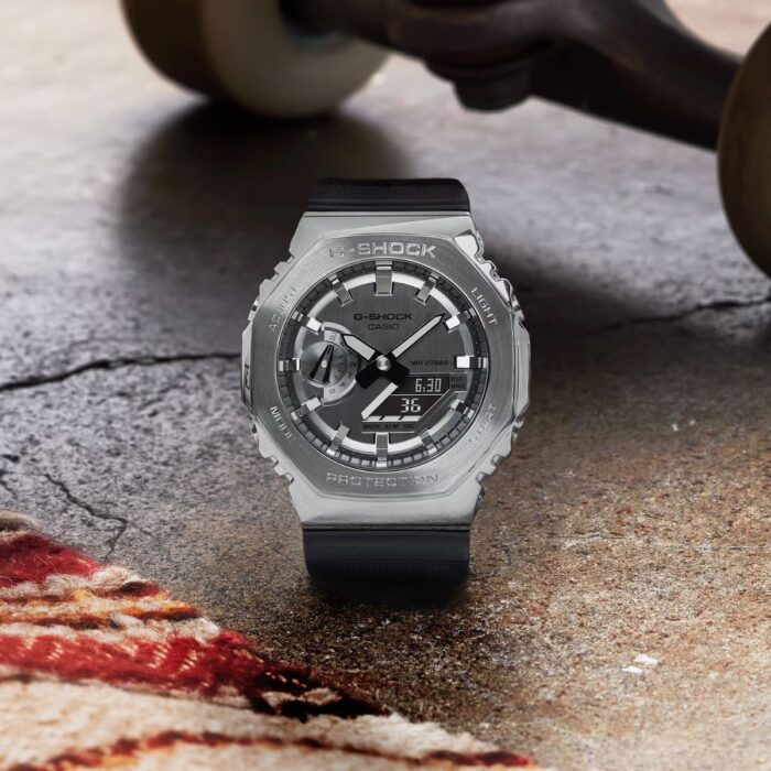 Relógio Casio G-Shock Masculino Preto - GM-2100-1ADR - Image 3