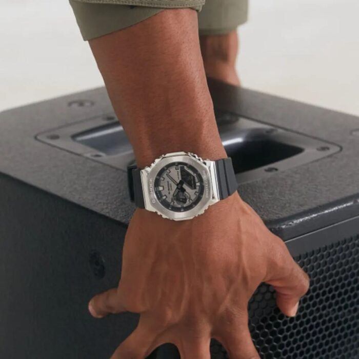 Relógio Casio G-Shock Masculino Preto - GM-2100-1ADR - Image 4