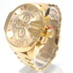 Relógio Diesel Masculino Mega Chief Dourado - DZ4360B1 C2KX - Image 5