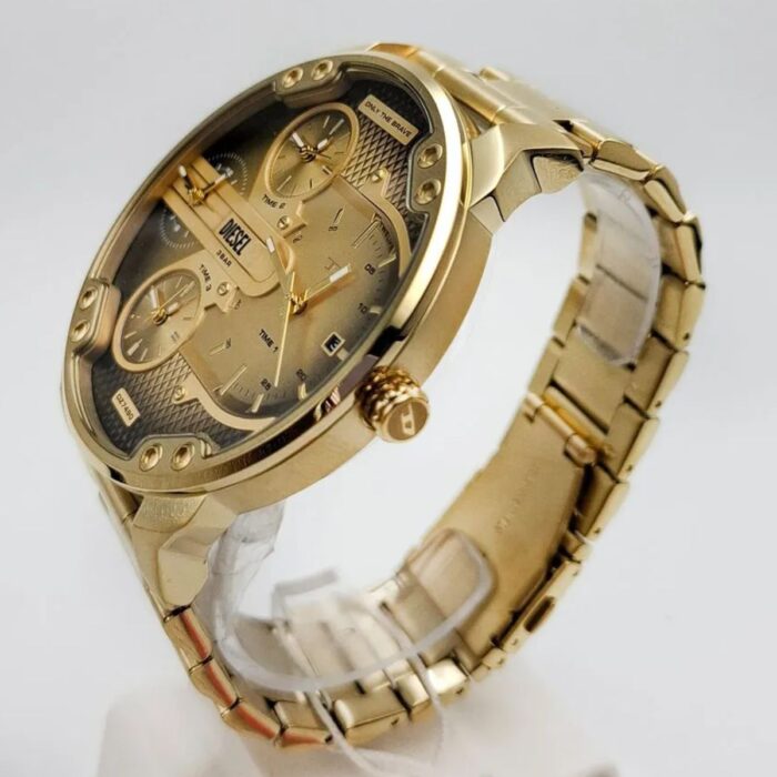 Relógio Diesel Masculino Quartz Dourado - DZ7490B1 C1KX - Image 4