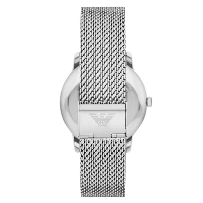 Relógio Emporio Armani Minimalista Prata - AR11571B1 D3SX - Image 4