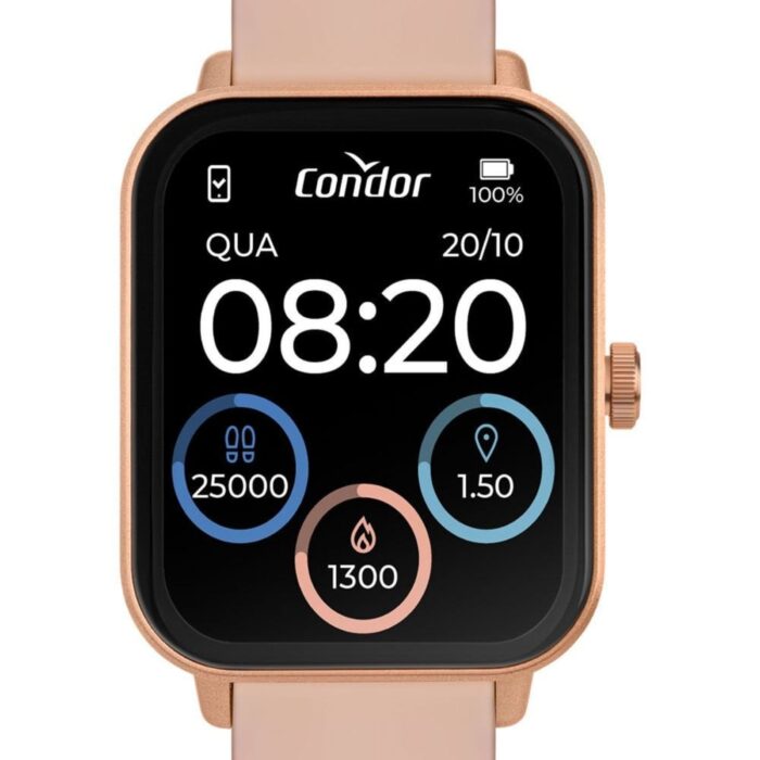 Relógio Condor Smartwatch Rose - COSMART1AB/8J - Image 2