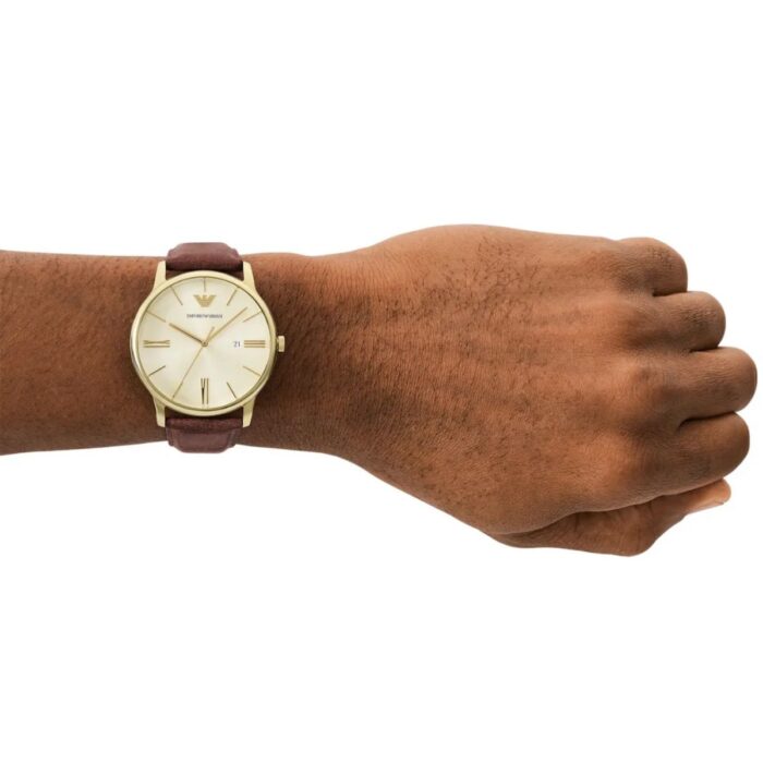 Relógio Emporio Armani Masculino Minimalista -AR11610B1 C1NX - Image 5