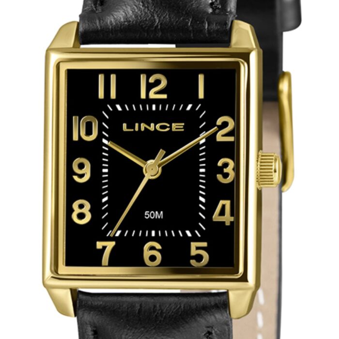 Relógio Lince Feminino Dress Preto Couro - LQC4823L25 P2PX - Image 2