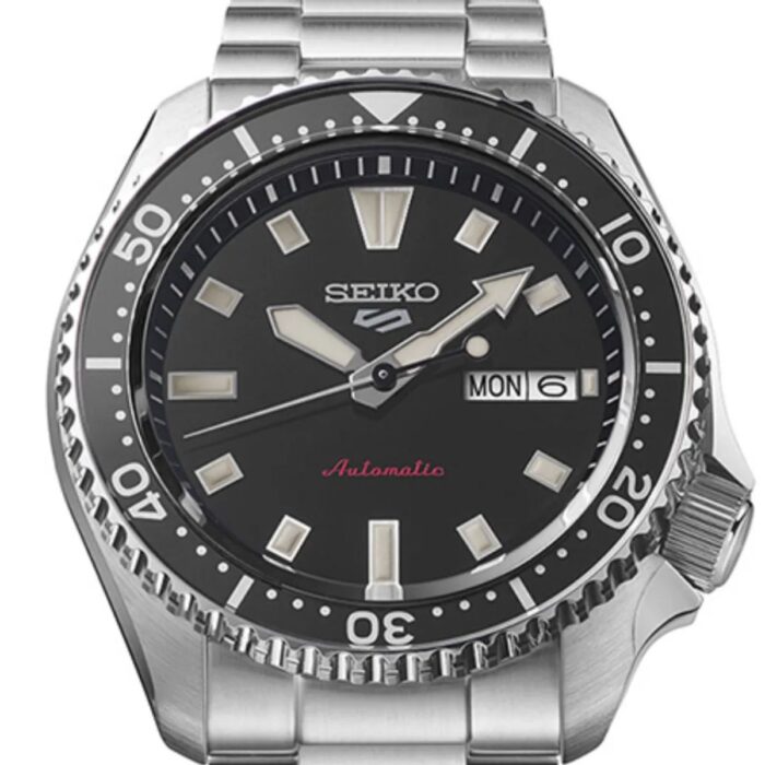 Relógio Seiko 5 Sports SKX Automático Preto - SRPL85B1 P1SX - Image 3