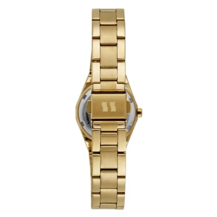 Relógio Seculus Feminino Texturizado Dourado - 23733LPSVDS1 - Image 4