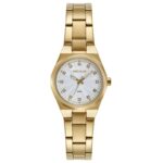 Relógio Seculus Feminino Texturizado Dourado - 23733LPSVDS1