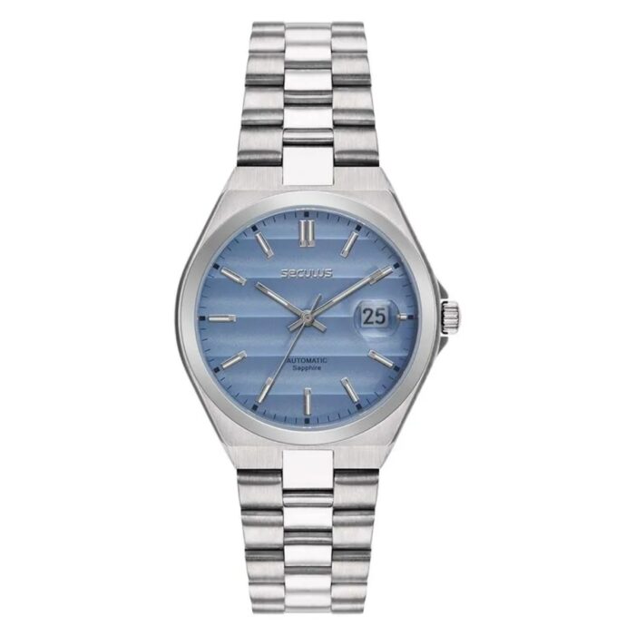 Relógio Seculus Masculino Automático Azul - 77313G0SVNA2 - Image 1